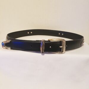 FootJoy Men’s Black Leather Golf Belt Size 30. Made in Canada.